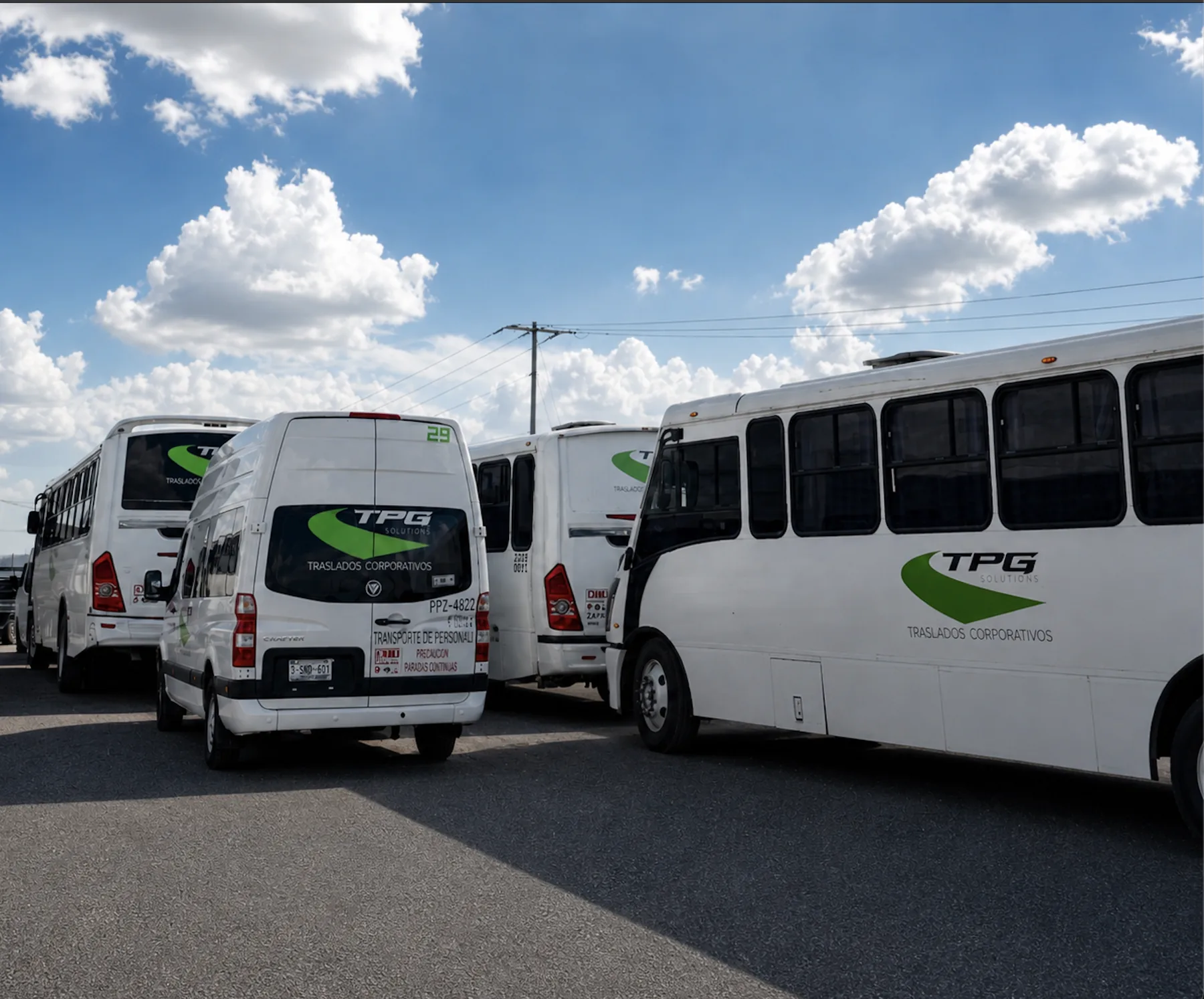 Flotilla de transporte TPG Solutions